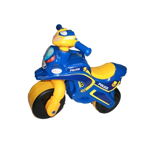 

Каталка Doloni-toys Байк Полиция Синий с желтым (0138(9)/570