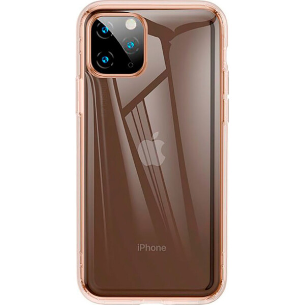 

противоударный Baseus Safety Airbags Transparent Gold для iPhone 11 Pro Max