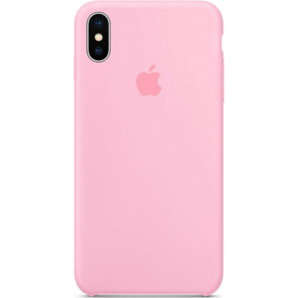 

Silicone case (A) для Apple iPhone X (5.8) / XS (5.8) (Розовый / Pink) (687474)