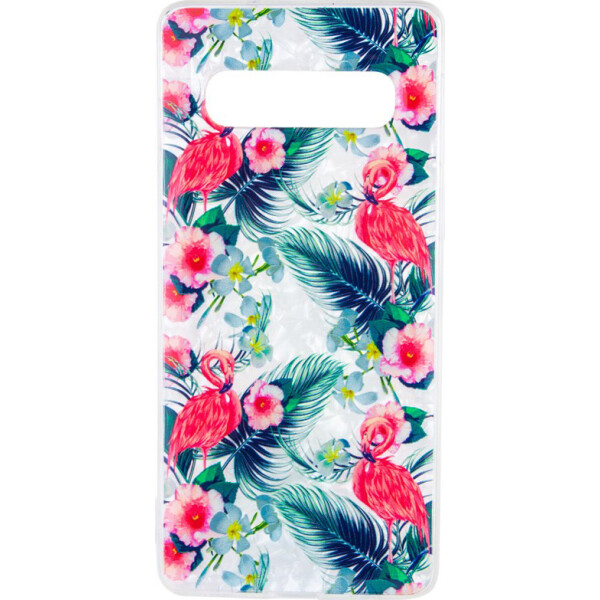 

накладка Glue Case Фламинго для Samsung Galaxy S10 (Черный) (708701)