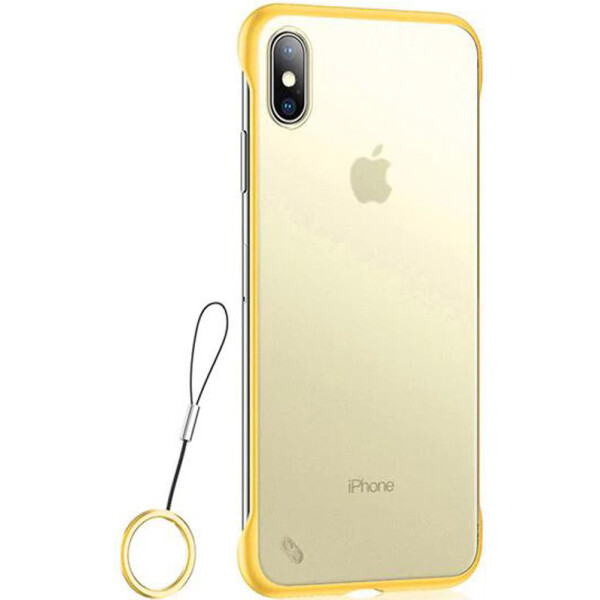 

TPU+PC Daddario Edge (+ кольцо) для Apple iPhone XS Max (6.5) (Желтый) (715697)