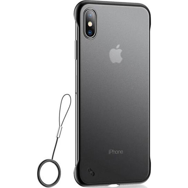

TPU+PC Daddario Edge (+ кольцо) для Apple iPhone XS Max (6.5) (Черный) (715700)
