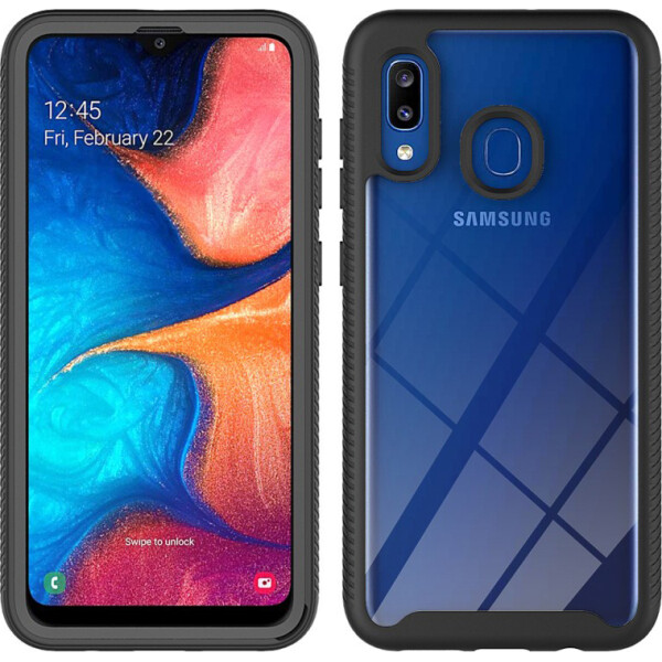

ударопрочный Full-body Bumper Case для Samsung Galaxy A20 / A30 (Черный) (725413)