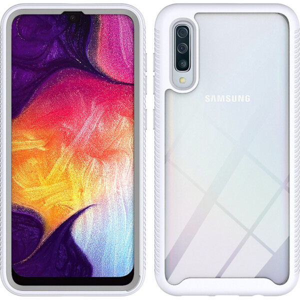 

ударопрочный Full-body Bumper Case для Samsung Galaxy A50 (A505F) (Белый) (725415)