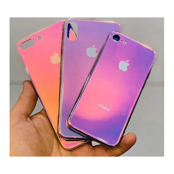 

TPU+Glass Gradient Rainbow с лого для Xiaomi Mi A3 (CC9e) (Фиолетовый) (737963)