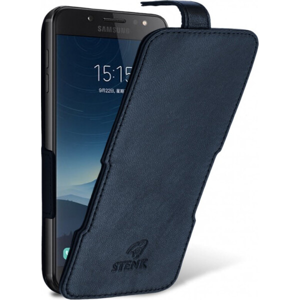 

флип Stenk Prime для Samsung Galaxy C8 Чёрный (59794)