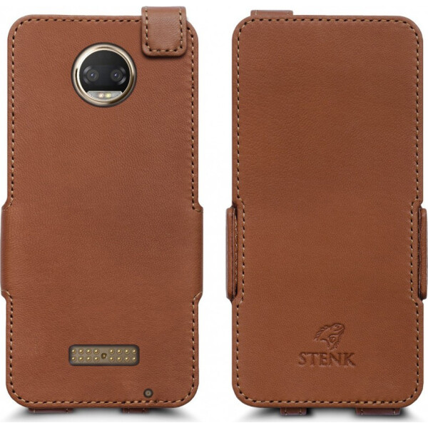 

Чехол флип Stenk Prime для Motorola Moto Z2 Force (XT1789-06) Camel (59865)