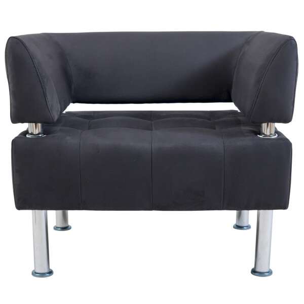 

Кресло Richman Офис Единица 680 x 680 x 750H см Со спинкой и подлокотниками Нубук 11 Черное