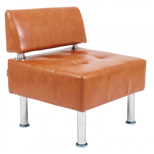 

Кресло Richman Офис 680 x 680 x 750H см Со спинкой Титан Cognac Коричневое