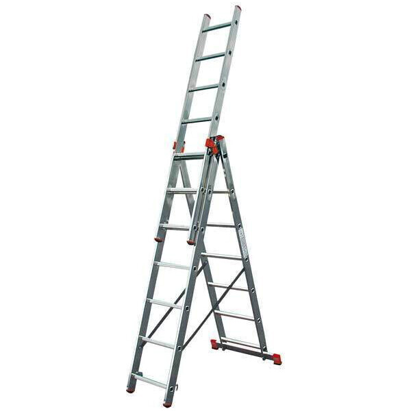 

Лестница трехсекционная KRAUSE 129642 Tribilo3x6