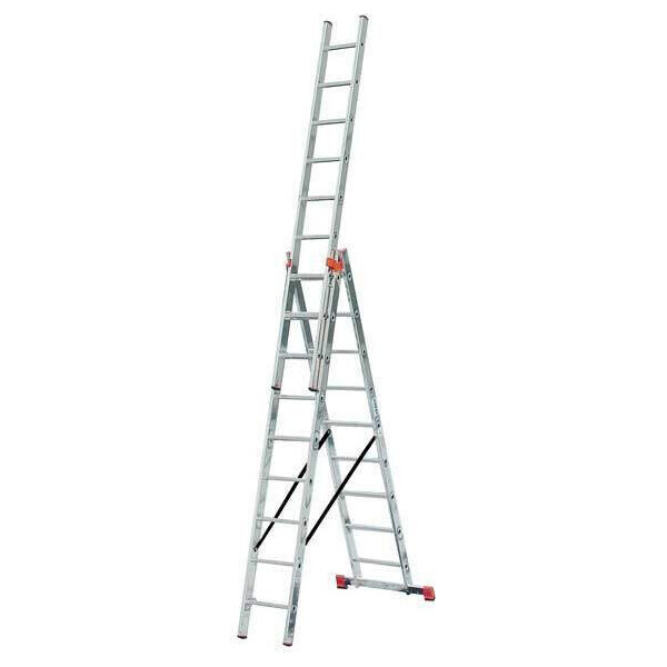 

Лестница трехсекционная KRAUSE 129673 Tribilo3x9