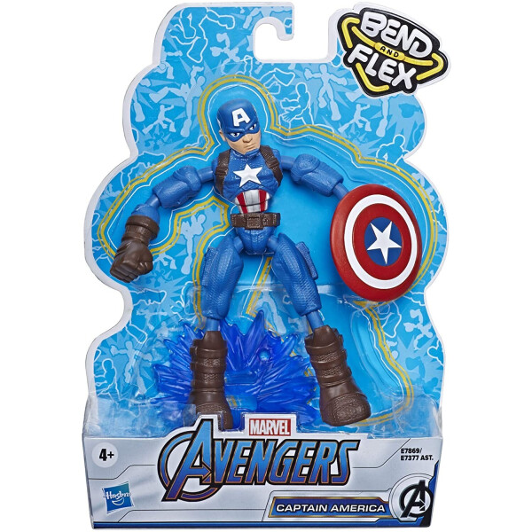 

Игровая фигурка Avengers Мстители Бенди Капитан Америка от Hasbro (E7869_E7377)
