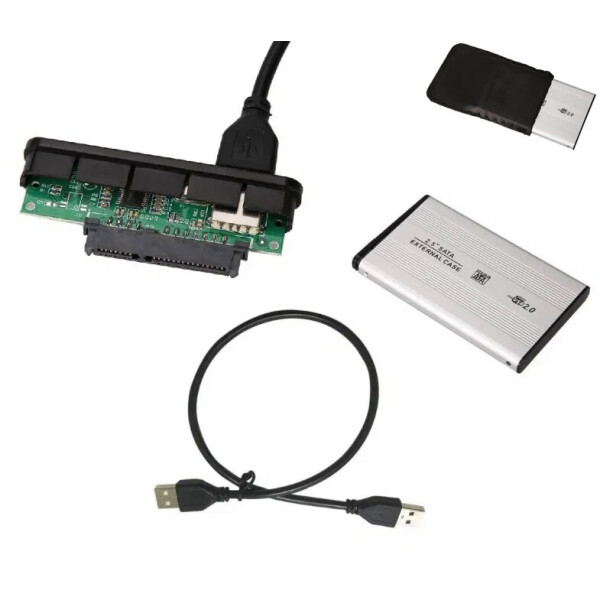 

Внешний USB 2.0 карман-переходник для жёсткого диска SATA III 2.5” (92258711)