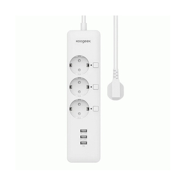 

Умный сетевой фильтр Koogeek Smart Outlet Apple HomeKit (O1EU)