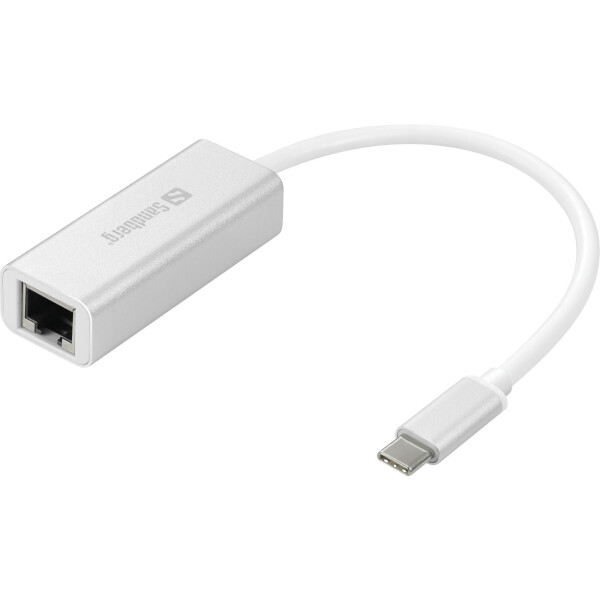 

USB-C Gigabit Network Переходник, Sandberg 136-04