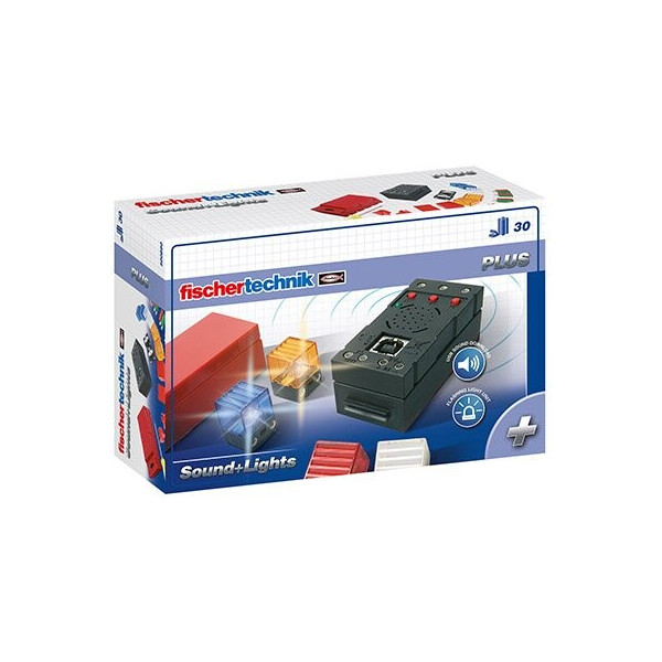 

Fischertechnik PLUS Набір LED світло та Звукові контролери FT-500880