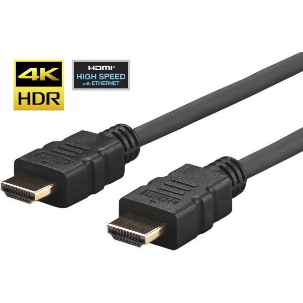 

Кабель HDMI Vivolink 1м, HDMI 2.0, 4K - 2K 60Hz, 18Gb/ s, ARC, 3D, HDCP, CEC, ультра гибкий (PROHDMIHD1)