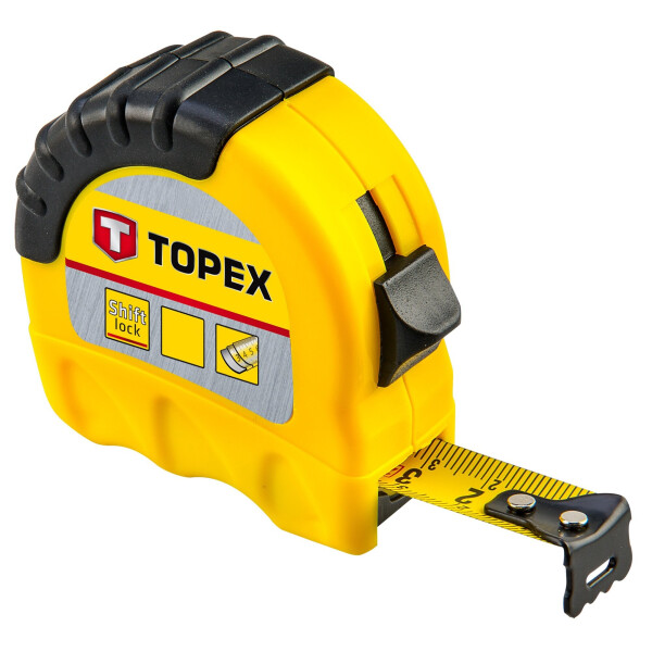 

Рулетка TOPEX, сталева стрiчка 10 м x 25 мм