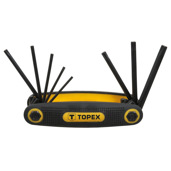 

Ключи TOPEX шестиграннi Torx T9-T40, набор 8 шт.