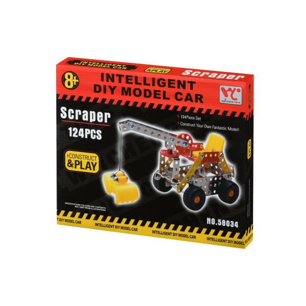 

Конструктор металевий Same Toy Inteligent DIY Model Car Скрепер 124 ел. 58034Ut