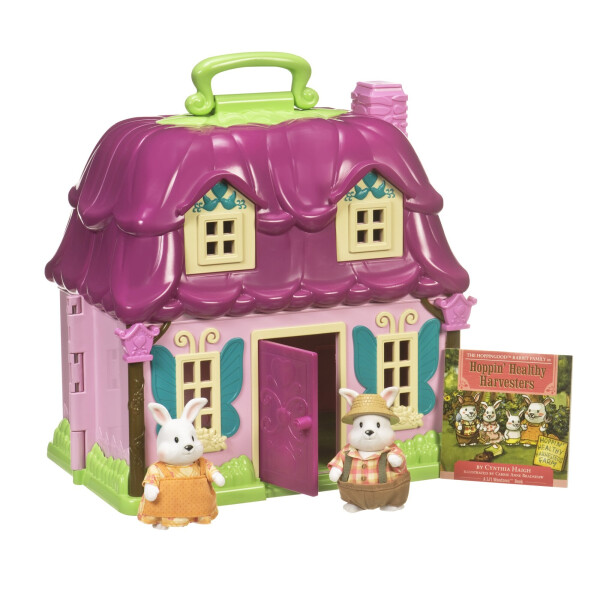 

Игровой набор Li`l Woodzeez Цветочный дом и Семья Кроликов 6103M