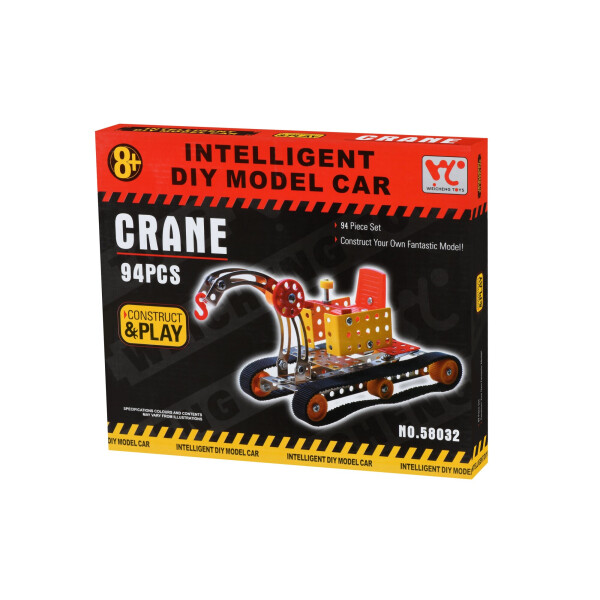 

Конструктор металевий Same Toy Inteligent DIY Model Car Кран 94 ел. 58032Ut