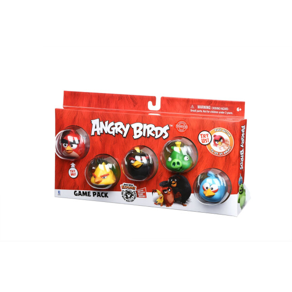 

Набор Jazwares Angry Birds ANB Game Pack (Core Characters)
