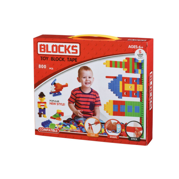 

Конструктор Same Toy Block Tape (800 ед) 808Ut