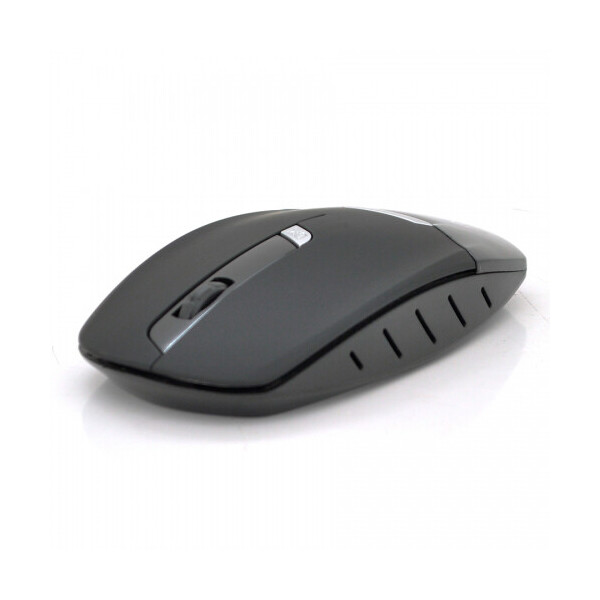 

Мышь беспроводная MICE E-2330, 4 кнопок, 800 / 1200 / 1600 DPI, 2.4Ghz 10м, Win7 / 8 / 10 Mac OS, 2*AAA, Black, COLOR BOX, Q60