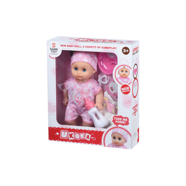 

Пупс Same Toy з аксесуарами і звуком 38 см 8015E4Ut