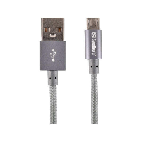 

Кабель MicroUSB Excellence 1m Gray, Sandberg 480-03