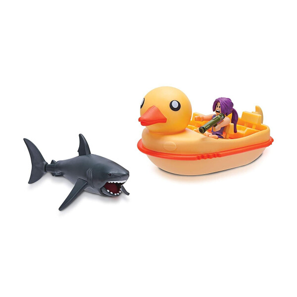 

Набор Jazwares Roblox Feature Vehicle SharkBite: Duck Boat W2