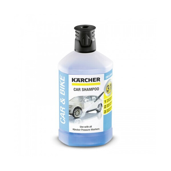 

Автошампунь Karcher Plug-n-Clean 3-в-1, 1 л (6.295-750.0)