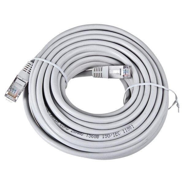 

Патч-корд литой RITAR, UTP, RJ45, Cat.5e, 10m, серый, Cu (медь) Q100