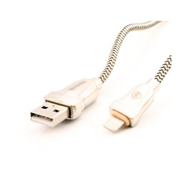 

Кабель Bavin CB087, Lightning, 2.4A, Gold, длина 1м, BOX