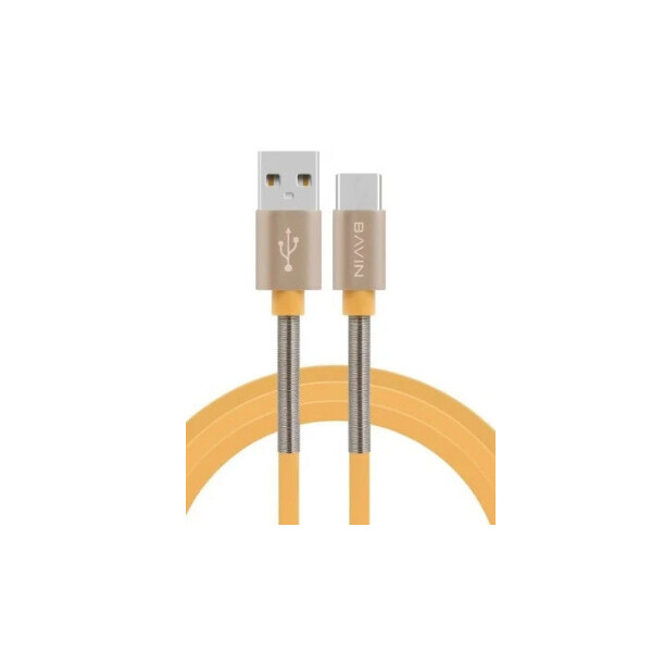 

Кабель Bavin CB037 Ex-gratia Micro-USB 2.4A 1.2m Gold