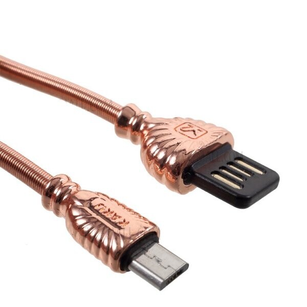 

Кабель iKAKU XO series for mirco 1m 2,8А Rose-Gold