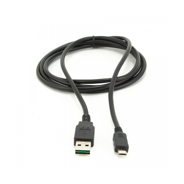 

Кабель USB 2.0 (AM - Miсro 5 pin) 1,8м, черный, Пакет Q250