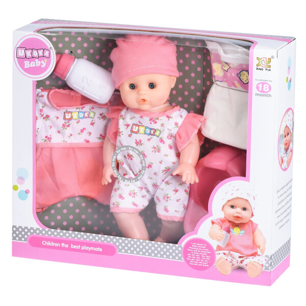 

Пупс Same Toy з аксесуарами і звуком 35 см 8019I2Ut