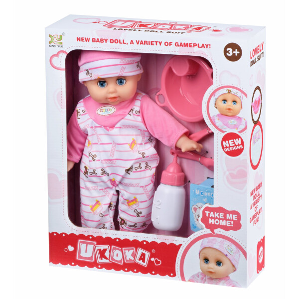 

Пупс Same Toy з аксесуарами і звуком 38 см 8015B4Ut