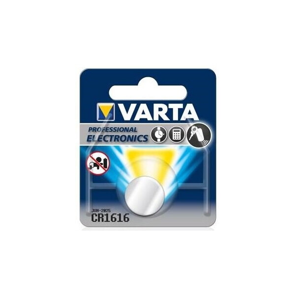 

Батарейка VARTA CR 1616 BLI 1 LITHIUM