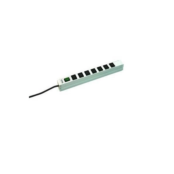 

Блок розеток ZPAS 19" 1U 7хС13, с индикатором, вилка С14