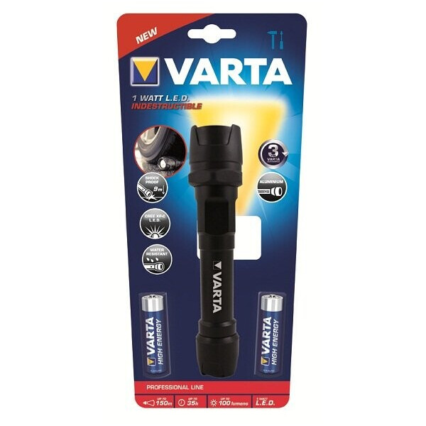 

Ліхтар VARTA Indestructible LED 2AA