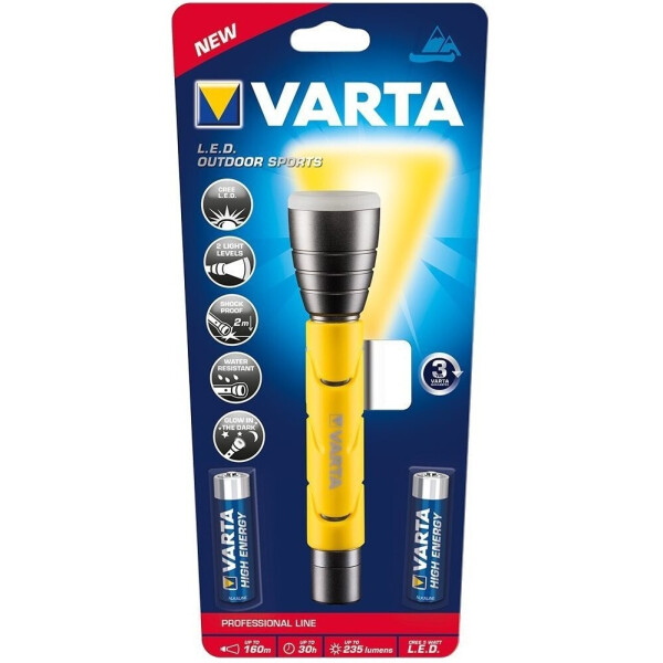 

Ліхтар VARTA LED Outdoor Sports Flashlight 2AA