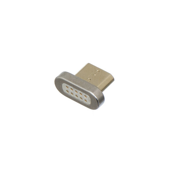 

Наконечник на магнитный кабель плоский USB 2.0 - Micro ( под кабель 13191 - 9165 )