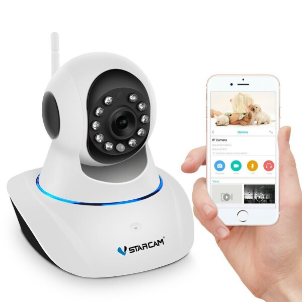 

Wifi камера видеонаблюдения поворотная Vstarcam C25 wip, 1 Мп, 720P, PTZ, App