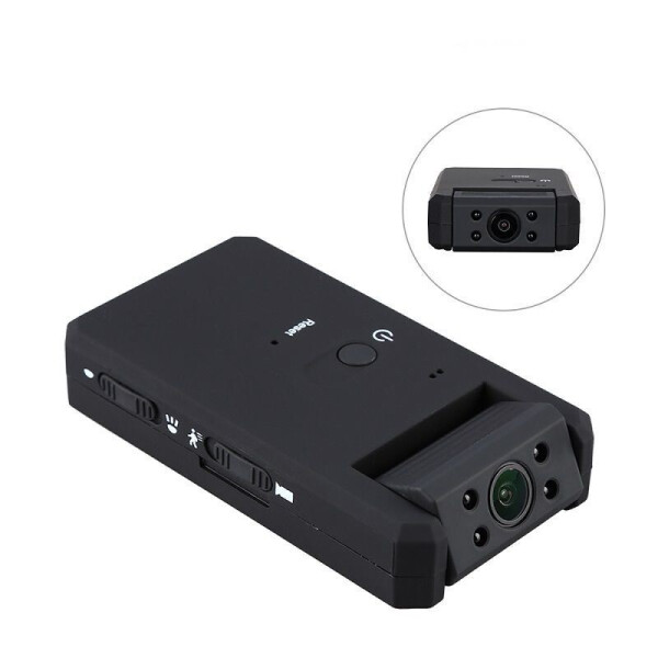 Акция на Компактный видеорегистратор FullHD Mini DV Boblov MD90, до 8 часов записи, детектор движения от Allo UA