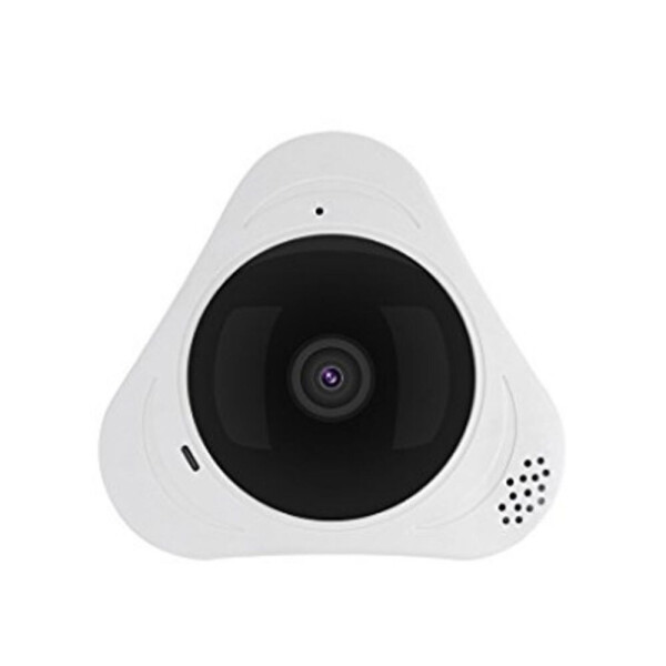 

Панорамная wifi камера 360 рыбий глаз Unitoptek EC-P02, беспроводная, белая