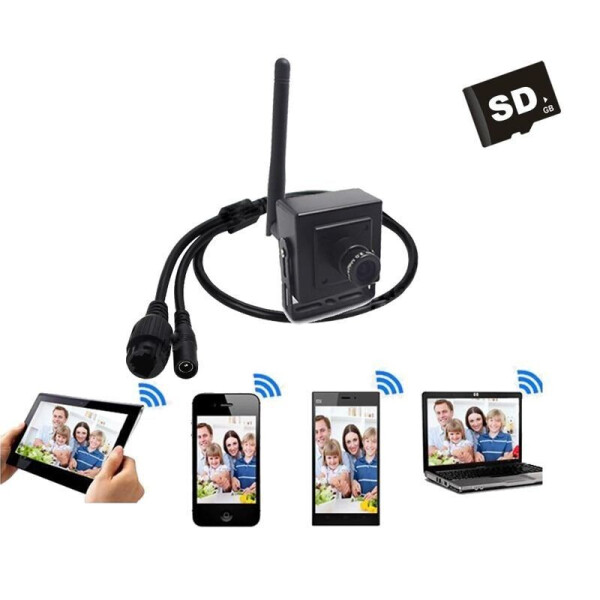 

Мини камера wifi IP для Android & Iphone смартфонов Heanworld HA-101W, Onvif, 2 Мп, P2P, FullHD 1080P