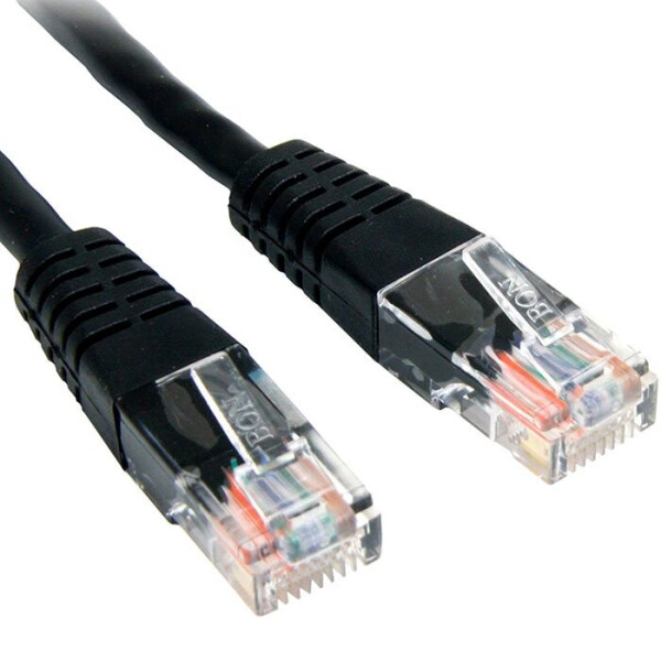 

Патч-корд литой RITAR, CCA, UTP, RJ45, Cat.5e, 10m, черный Q84